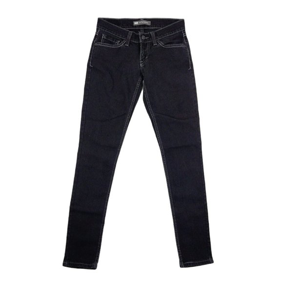 Levi's Denim - Levi's 524 Jeans Women's 1 M 28x30 Black Skinny